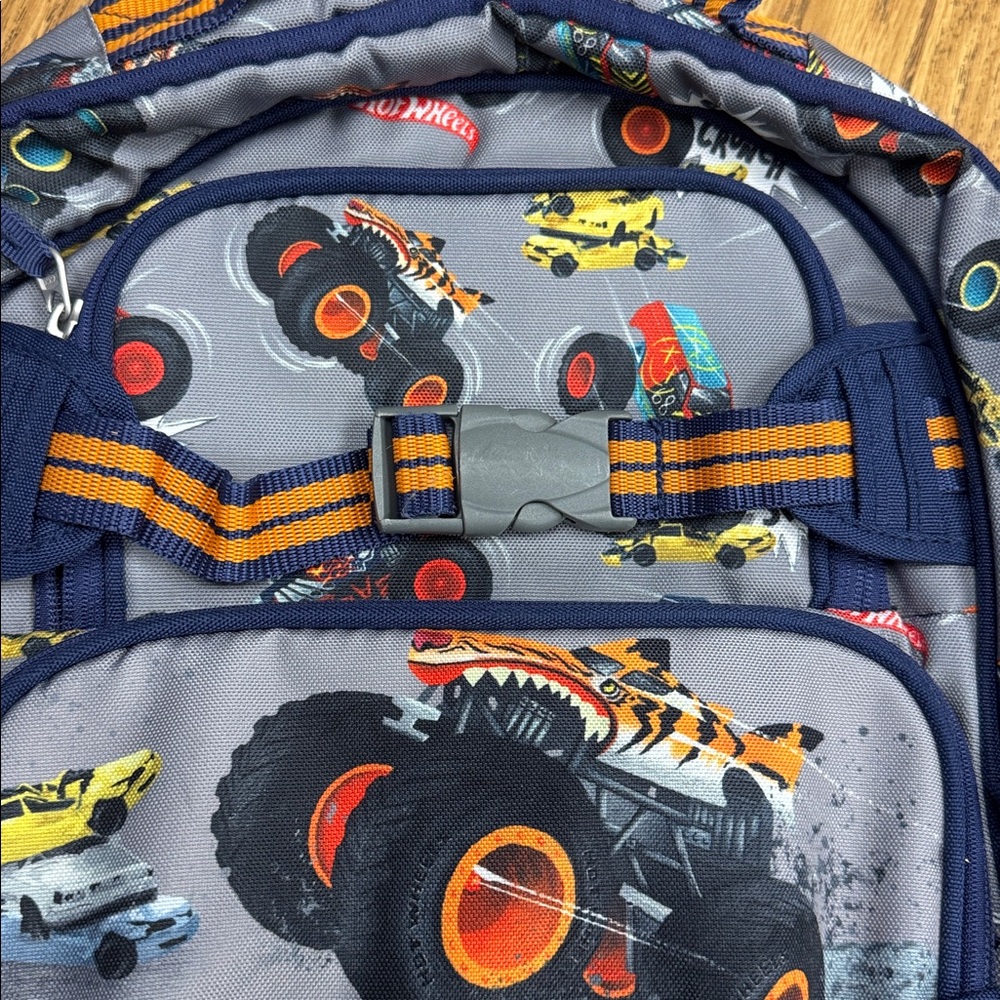 Pottery Barn Hot Wheels XL Backpack - Picture 3 of 8